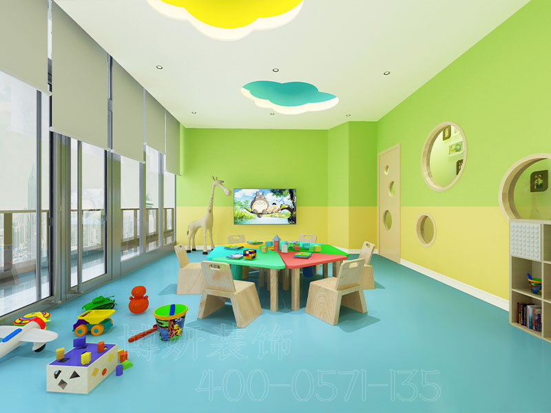 幼儿园装修,杭州幼儿园装修,杭州装修公司