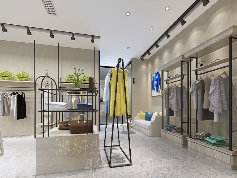女装店装修,小面积女装店装修,杭州装修公司