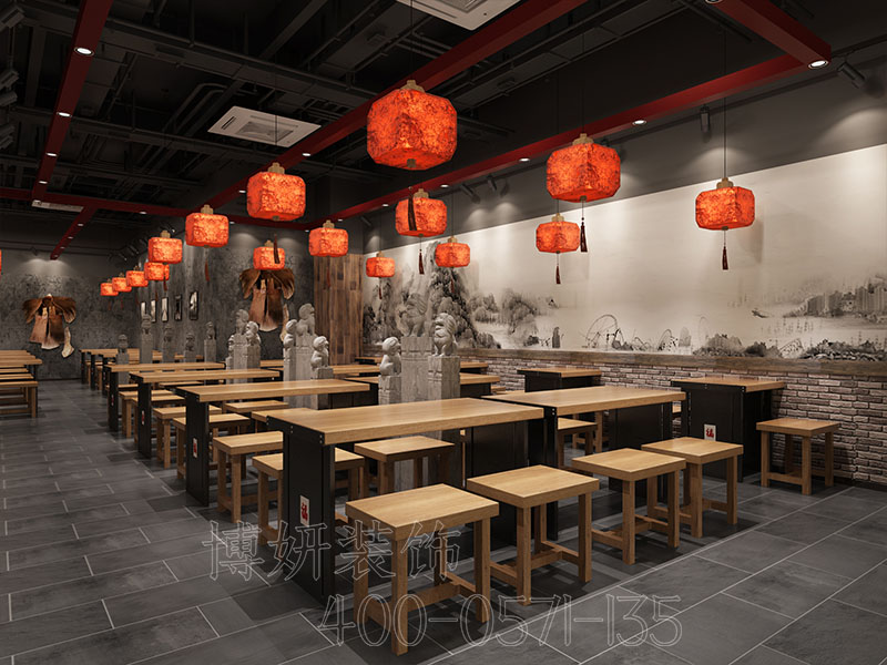 杭州专业中式餐饮店装修与设计公司,中式餐饮店装修,杭州餐饮店装修