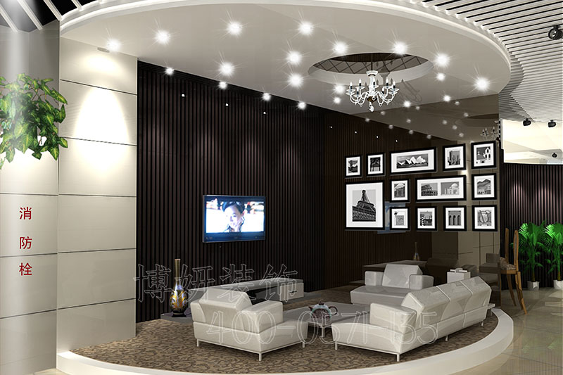 4s店洽谈区装修,4s店装修,杭州4s店洽谈区装修,杭州装修公司
