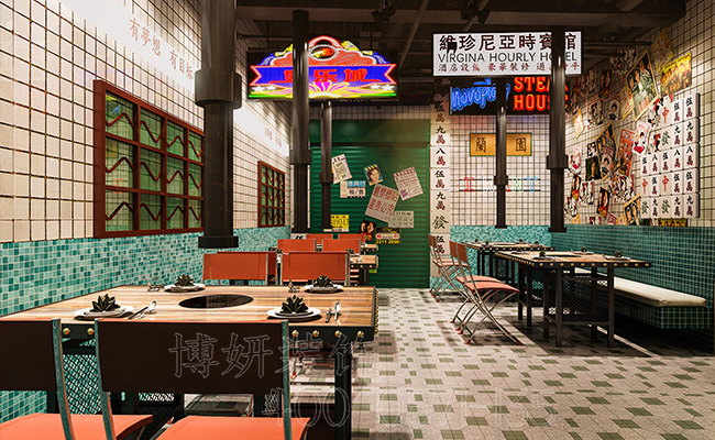 杭州西湖区茶餐厅装修设计,杭州专业餐饮空间打造公司