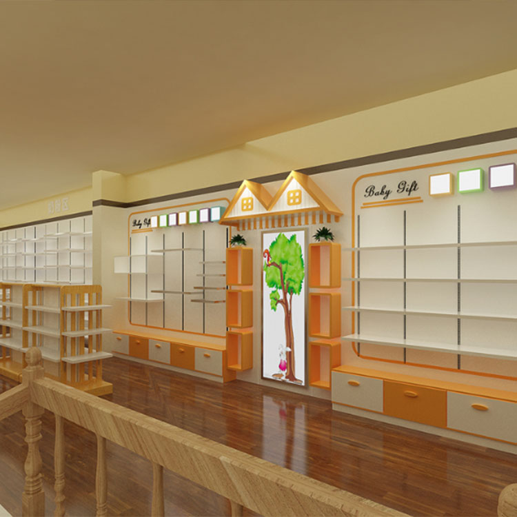 杭州萧山母婴店装修设计,杭州母婴店装修准则,杭州专业店铺装修公司