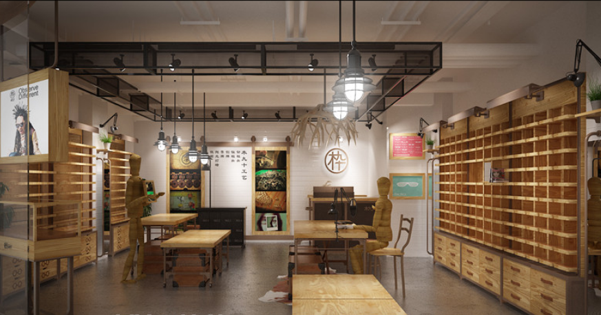 杭州眼镜店装修设计,杭州专业眼镜店装修设计案例,杭州眼镜店装修公司
