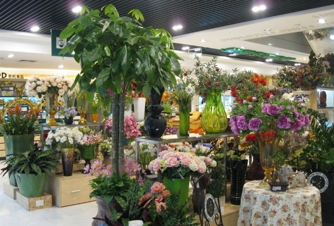 杭州鲜花店装修设计,女孩子们都喜欢的专业鲜花店装修,鲜花店装修