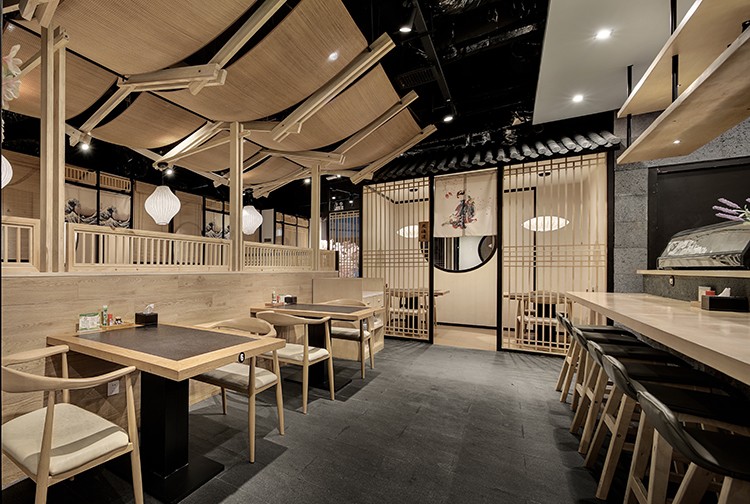 杭州日料店装修设计,杭州专业日料店设计手法,杭州日料店装修公司推荐