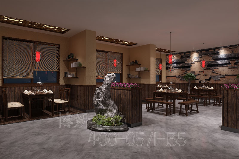 杭州烧烤店装修设计,杭州专业烧烤店设计效果,杭州烧烤店装修规划理念